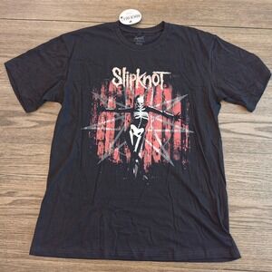 Slipknot The Gray Chapter Star Skeleton Graphic T-Shirt Black‎ 2XL NWT Licensed